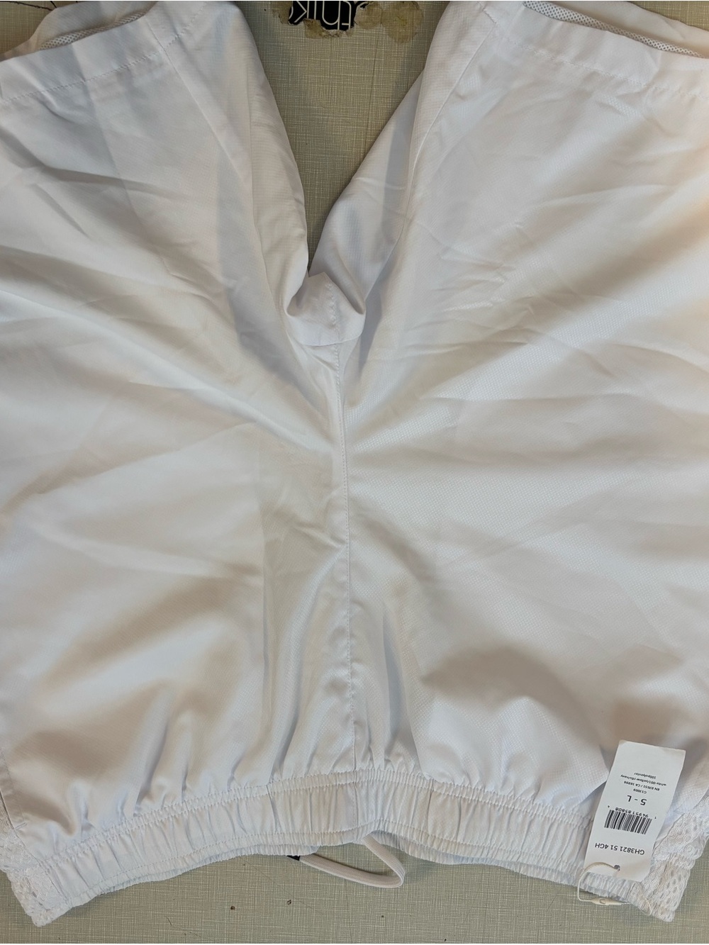 Lacoste White Men’s Athletic Shorts